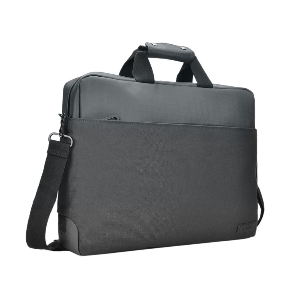 Evol 15.6″ Byron Shoulder Laptop Brief - Black - Love Luggage