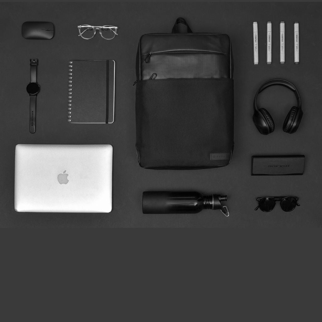 Evol - Byron 15.6" Laptop Business backpack - Black - Love Luggage