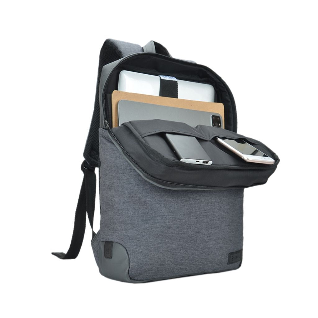 Evol - Byron 15.6" Laptop Business backpack - Grey - Love Luggage