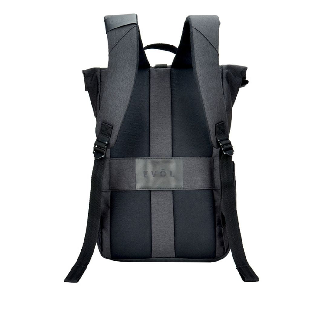 Charcoal grey outlet backpack