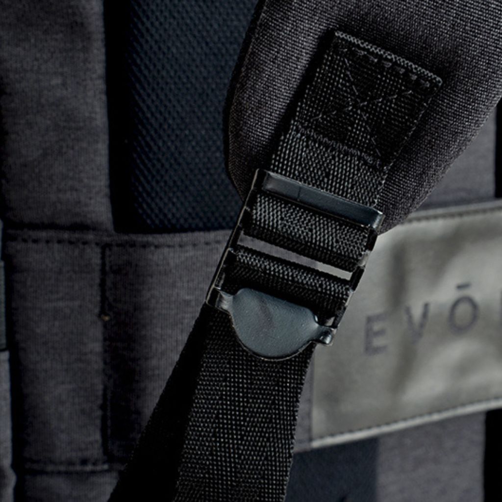 Evol - Hampton 15.6" Laptop Business backpack - Charcoal Grey - Love Luggage