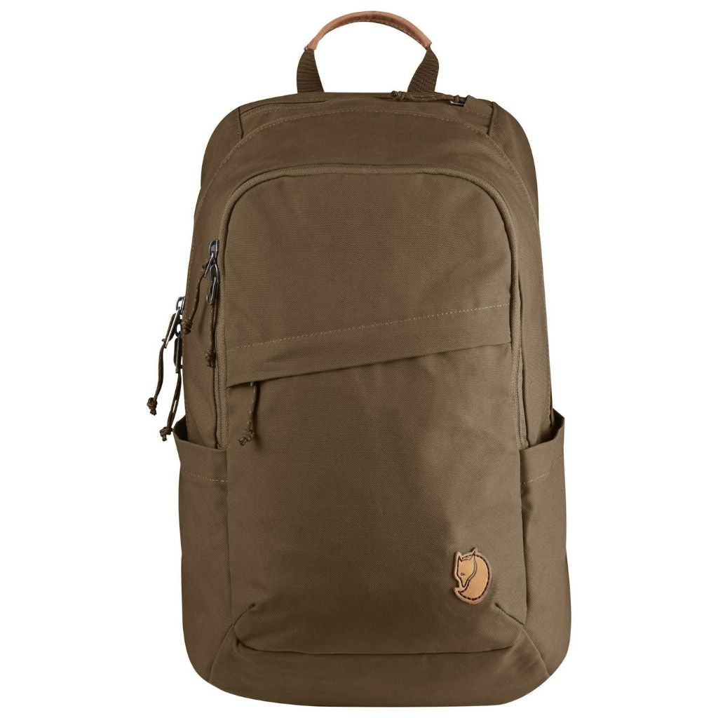 Fjallraven 15" Raven 20L Backpack - Dark Sand - Love Luggage
