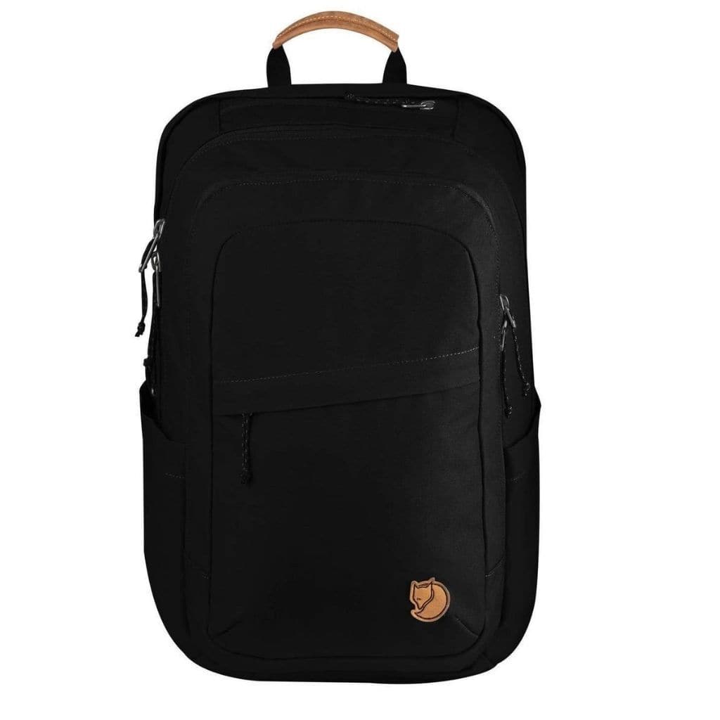 Fjallraven 15" Raven 28L Backpack - Black - Love Luggage