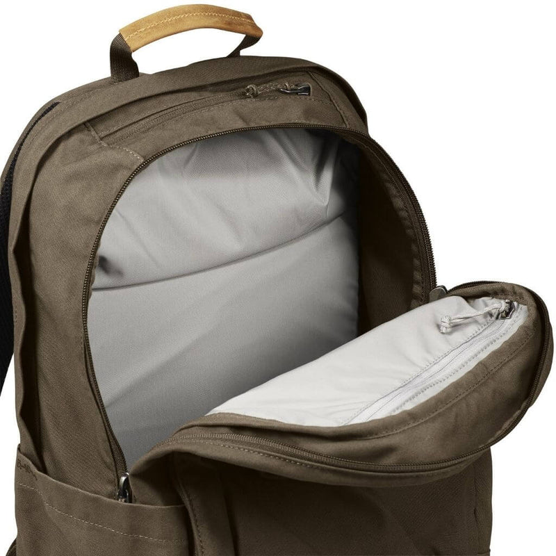 Fjallraven 15" Raven 28L Backpack - Dark Olive - Love Luggage