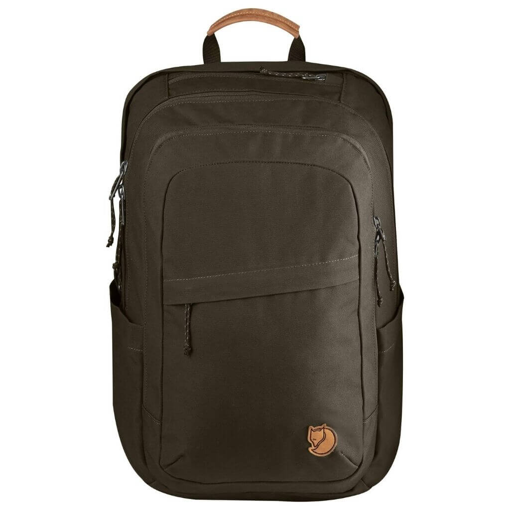 Fjallraven 15" Raven 28L Backpack - Dark Olive - Love Luggage