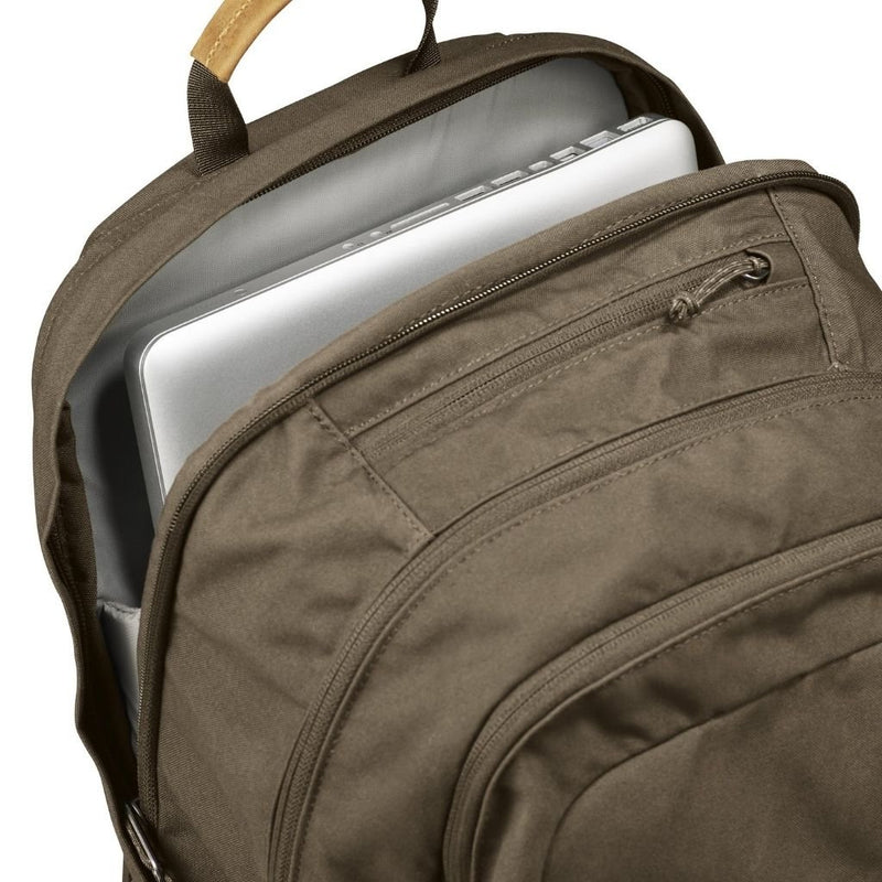 Fjallraven 15" Raven 28L Backpack - Dark Sand - Love Luggage