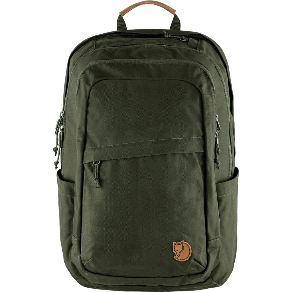 Fjallraven 15" Raven 28L Backpack - Deep Forest - Love Luggage
