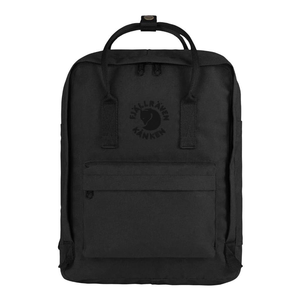 Fjallraven RE - KÅNKEN Backpack Black - Love Luggage