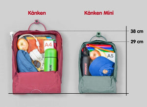 Fjallraven RE - KÅNKEN Backpack Black - Love Luggage