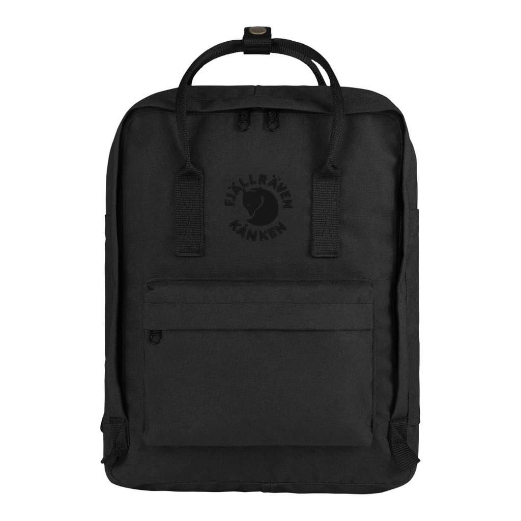 Fjallraven RE-KÅNKEN Backpack Black - Love Luggage