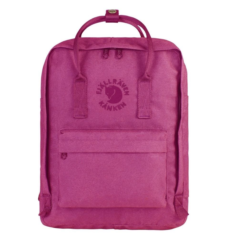 Fjallraven RE - KÅNKEN Backpack Pink Rose - Love Luggage