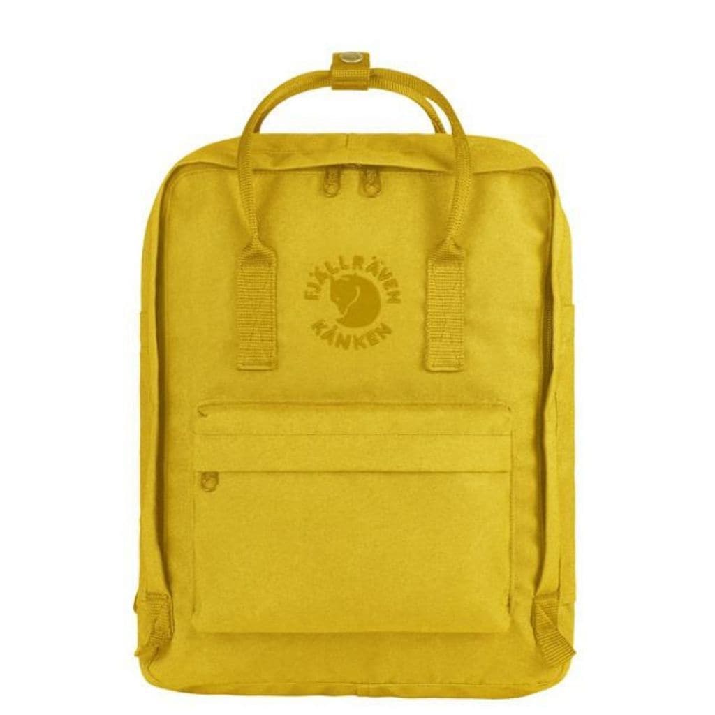 Fjallraven RE - KÅNKEN Backpack Sunflower Yellow - Love Luggage