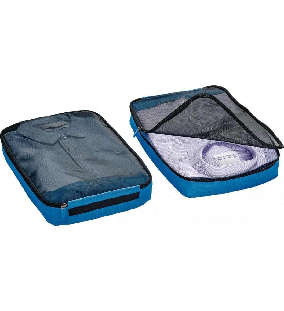 Go Travel Twin Packing Cubes Blue (285) - Love Luggage