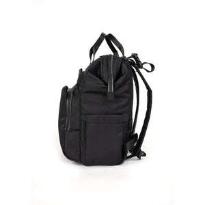 Hedgren Cherub Baby Backpack with Changing Mat Black - Love Luggage