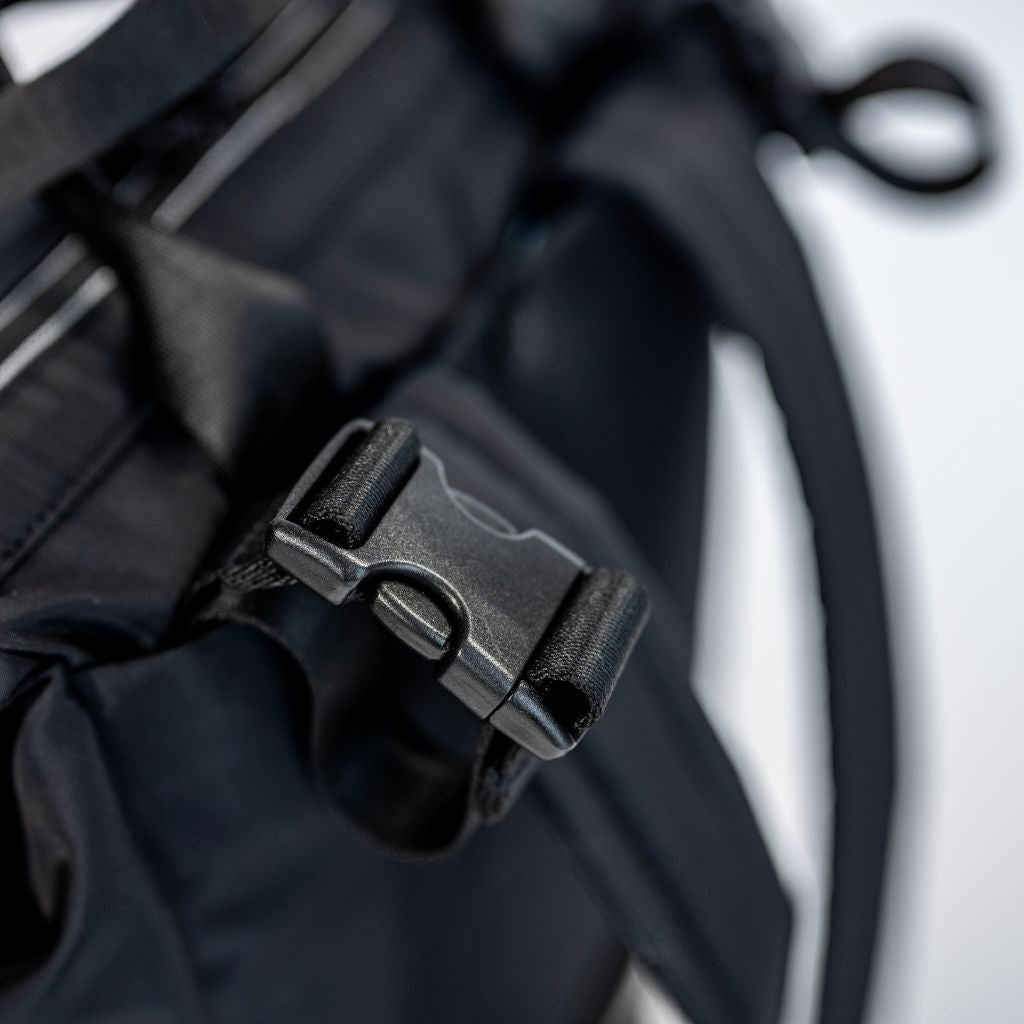 Hedgren Cherub Baby Backpack with Changing Mat Black - Love Luggage