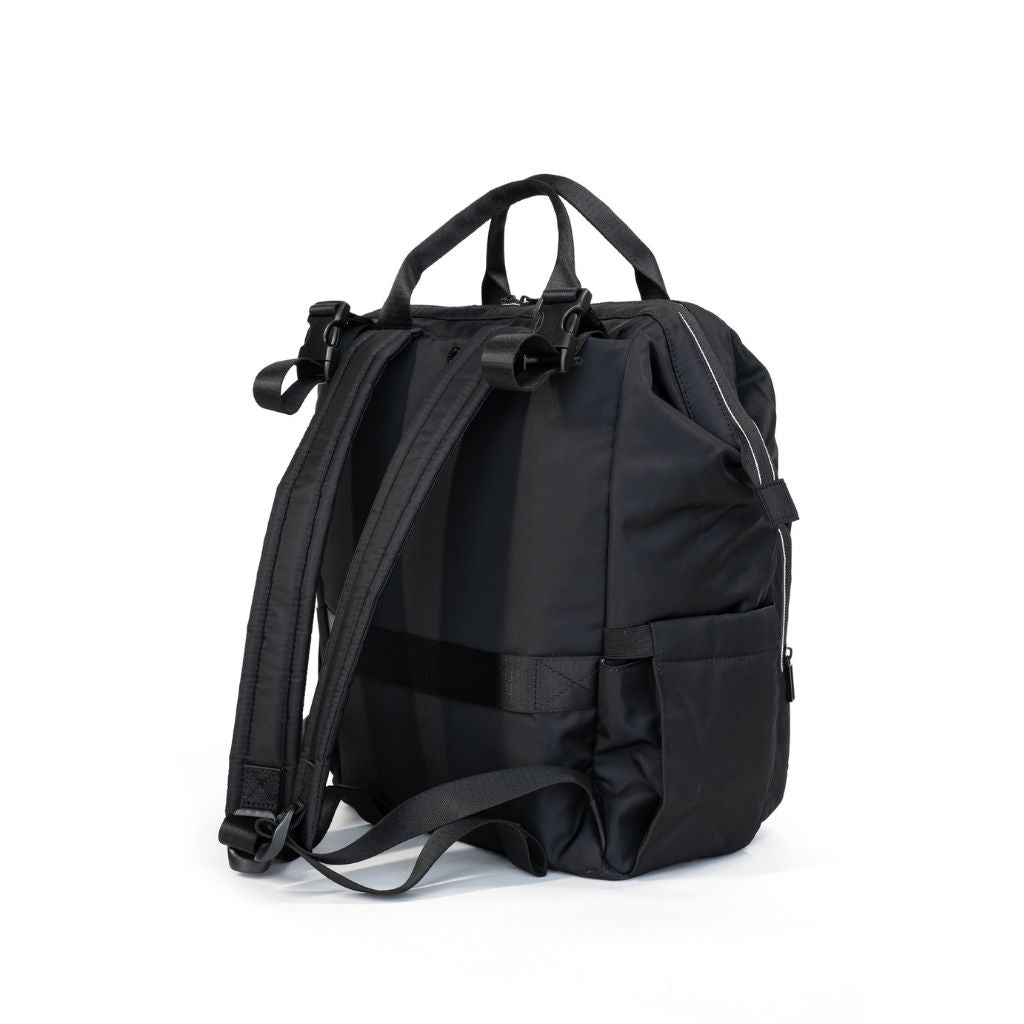 Hedgren Cherub Baby Backpack with Changing Mat Black - Love Luggage