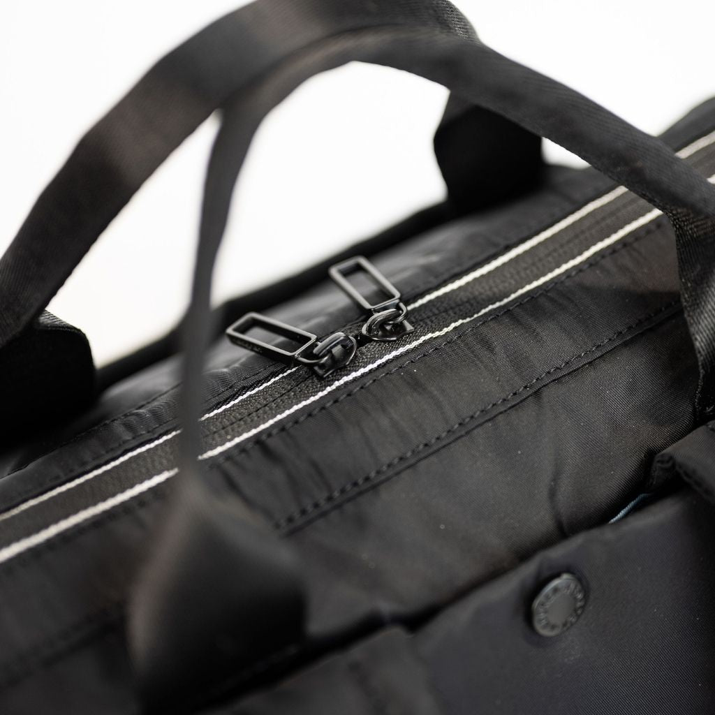 Hedgren Cherub Baby Backpack with Changing Mat Black - Love Luggage