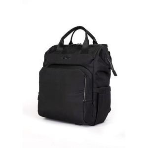 Hedgren Cherub Baby Backpack with Changing Mat Black - Love Luggage