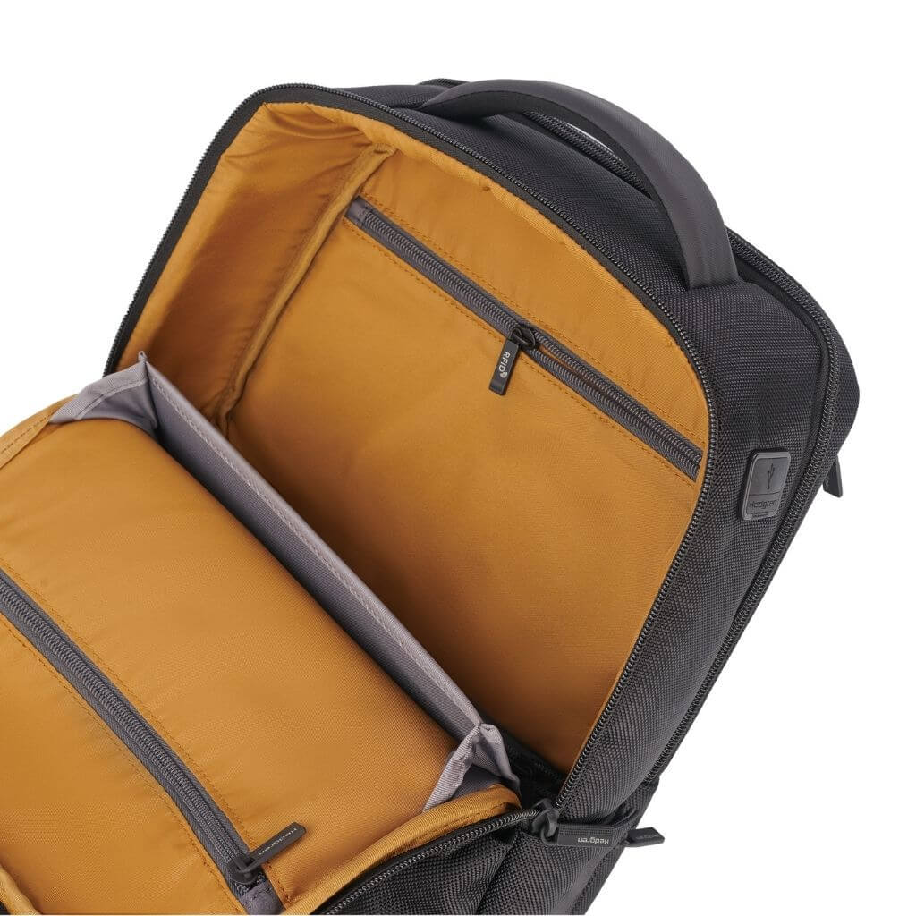 Hedgren Drive Laptop 14.1" RFID Backpack Black - Love Luggage