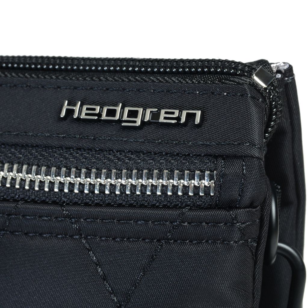 Hedgren Emma Crossbody Bag RFID Quilted Black - Love Luggage