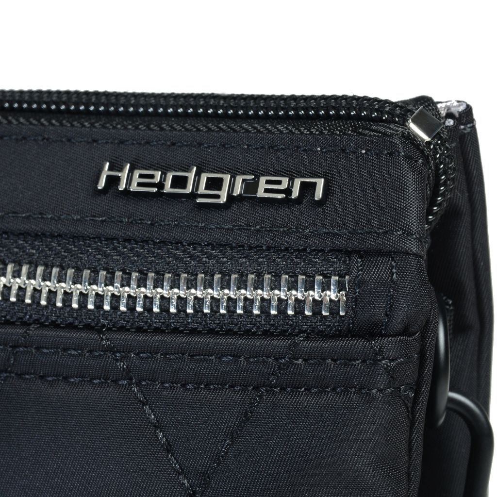 Hedgren Emma Crossbody Bag RFID Quilted Black | On Sale - Love Luggage