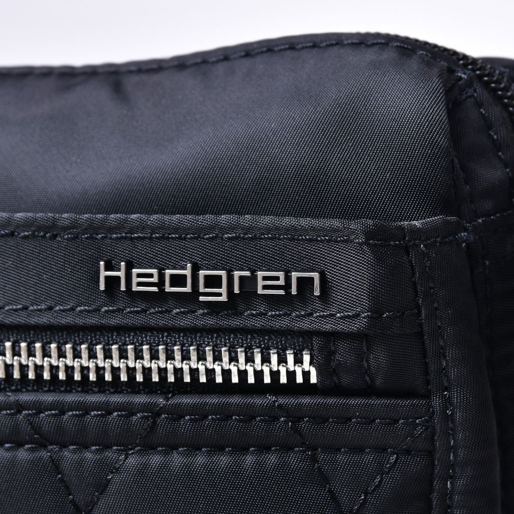 Hedgren Eye Crossbody Bag RFID Quilted Black - Love Luggage