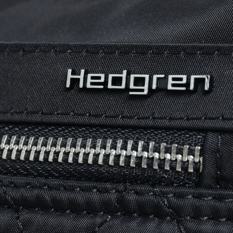 Hedgren Eye Medium Crossbody Bag RFID Quilted Black - Love Luggage