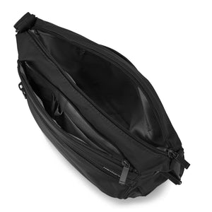 Hedgren Fanzine Vertical Crossbody RFID Bag Black - Love Luggage