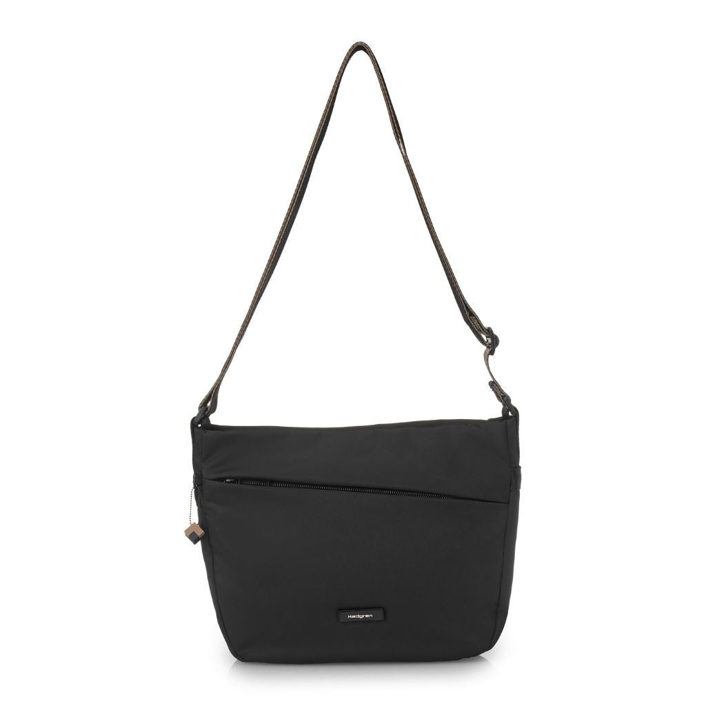 Hedgren Gravity Medium Crossbody Shoulder Bag - Black - Love Luggage