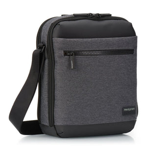 Hedgren Inc Crossbody Vertical 10" Pouch / Bag RFID Grey - Love Luggage