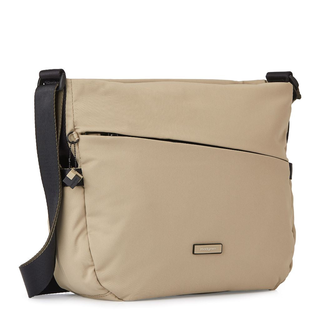 Hedgren Milky Way Large Crossbody Bag Comet Beige - Love Luggage