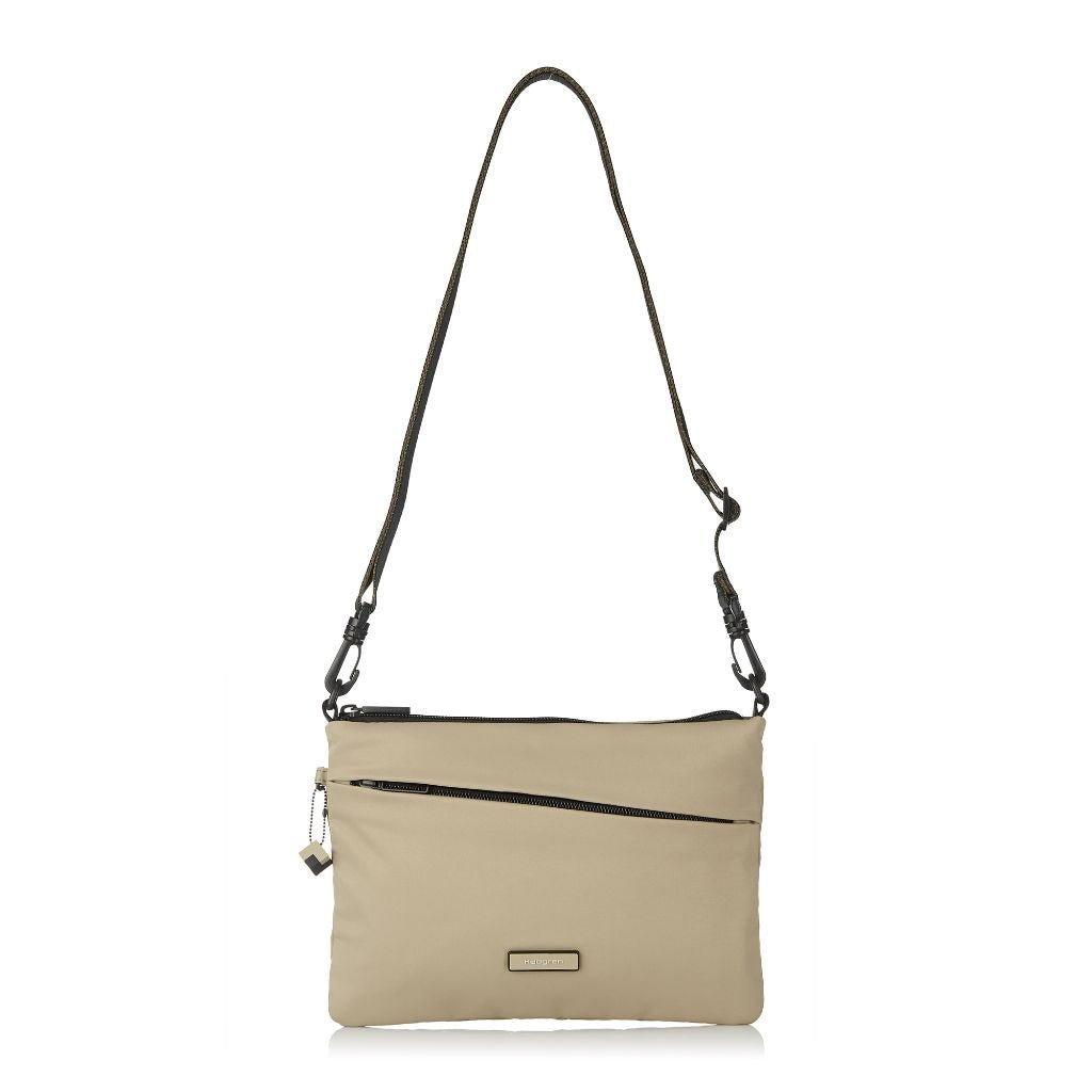 Hedgren Milky Way Large Crossbody Bag Comet Beige - Love Luggage