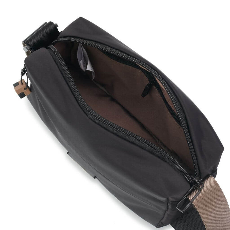 Hedgren Neutron Small Crossbody Bag Black - Love Luggage