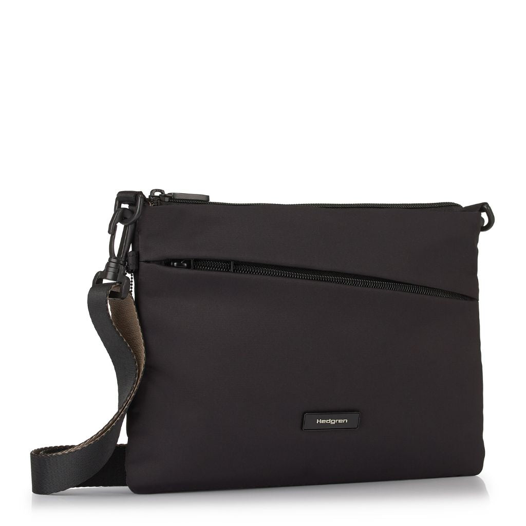Hedgren Orbit Flat Crossbody Black - Love Luggage