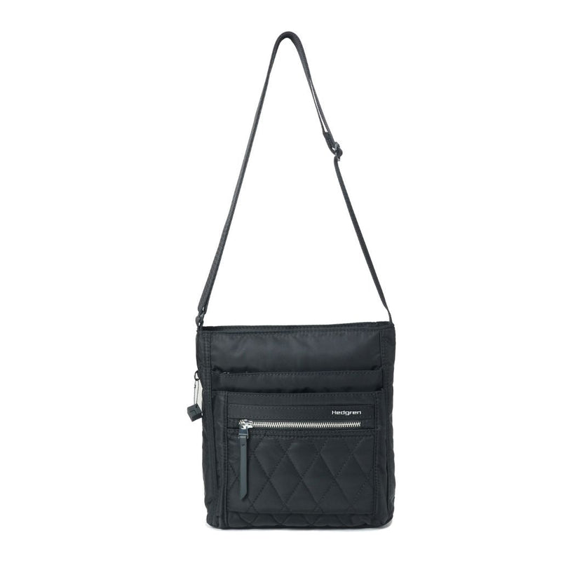 Hedgren Orva Crossbody Bag RFID Quilted Black - Love Luggage