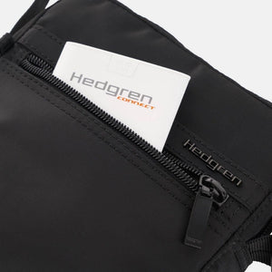 Hedgren Rush Compact Crossover / Bag RFID Black - Love Luggage