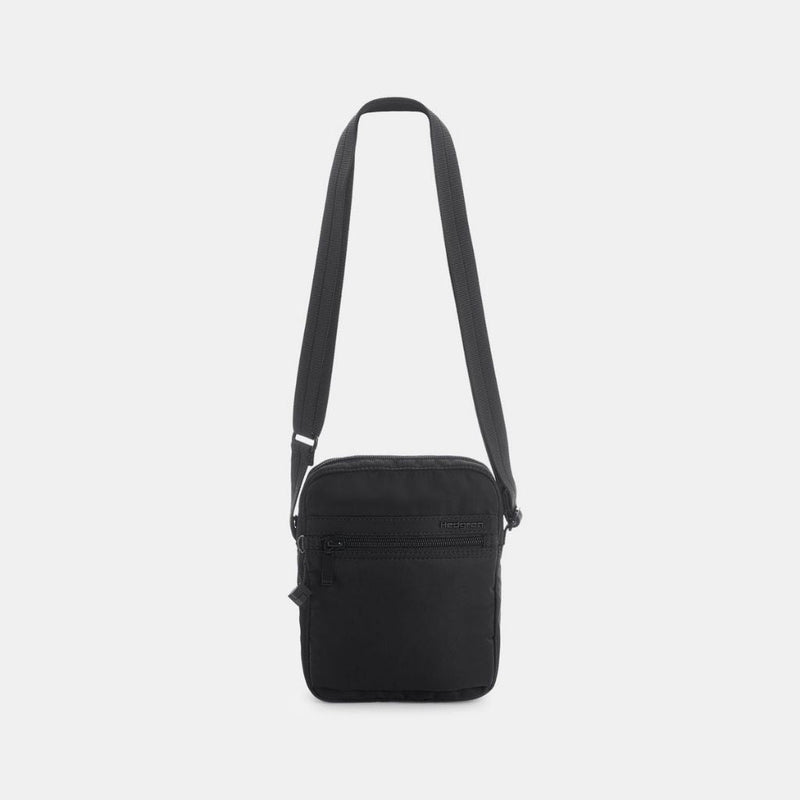 Hedgren Rush Compact Crossover / Bag RFID Black - Love Luggage