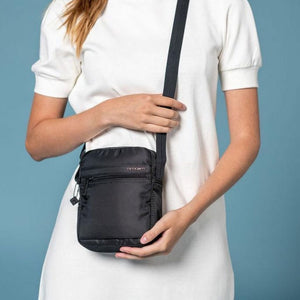 Hedgren Rush Compact Crossover / Bag RFID Black - Love Luggage