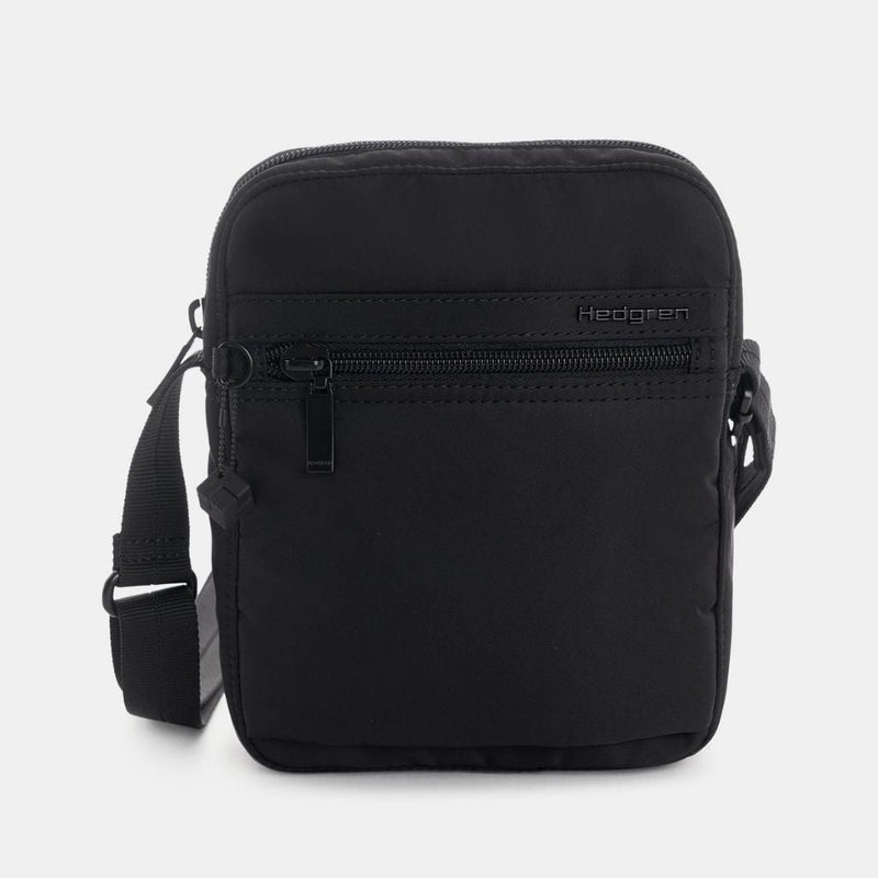 Hedgren Rush Compact Crossover / Bag RFID Black - Love Luggage