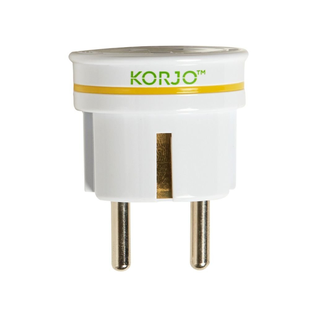 Korjo European Travel Adaptor KAEU - Love Luggage