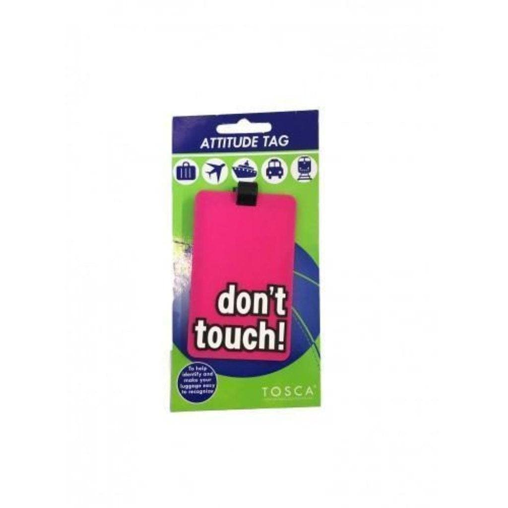 Luggage Tag - Don't Touch Pink - Love Luggage