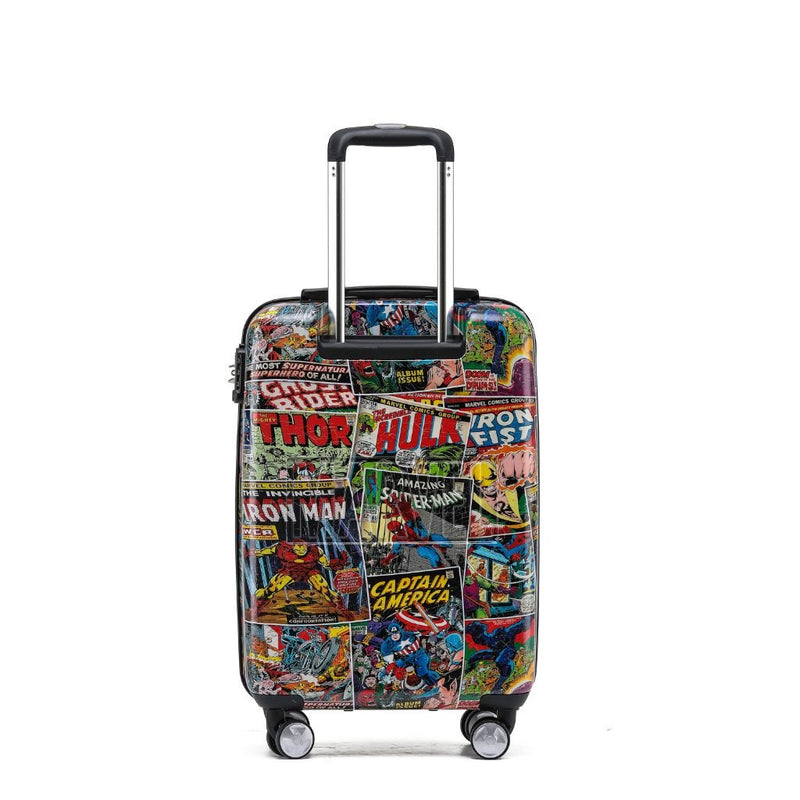 Marval Comic Carry On Hardsided Suitcase - Love Luggage