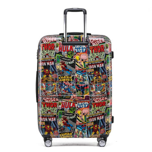 Marval Comic Large Hardsided Suitcase - Love Luggage