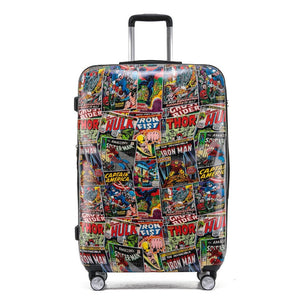 Marval Comic Large Hardsided Suitcase - Love Luggage