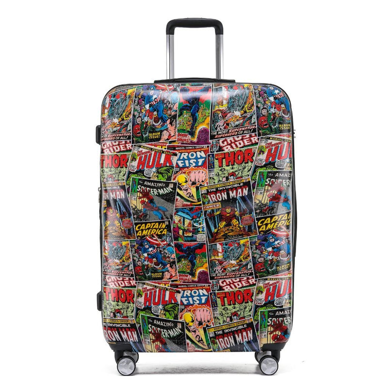 Marval Comic Large Hardsided Suitcase - Love Luggage