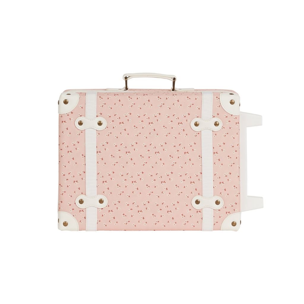 Olli Ella See - Ya Suitcase Pink Daisies - Love Luggage