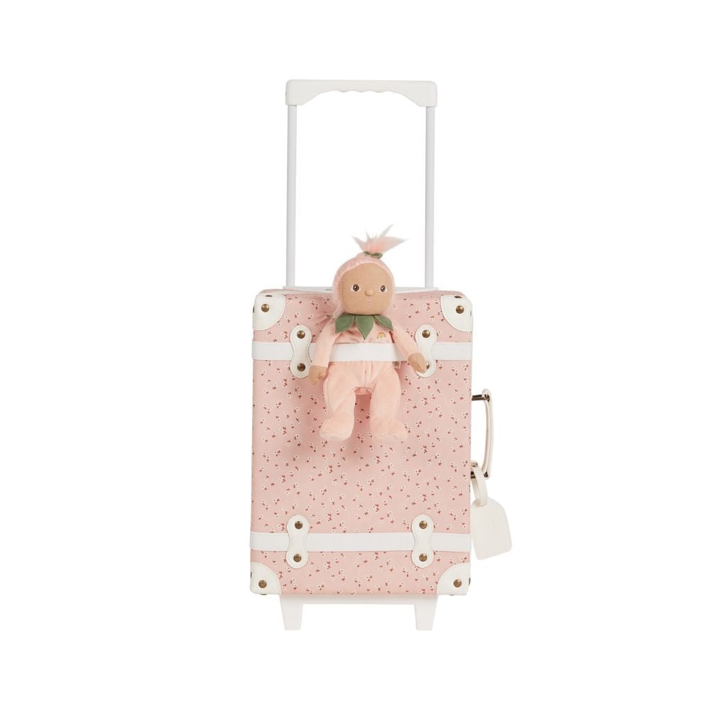 Olli Ella See - Ya Suitcase Pink Daisies - Love Luggage