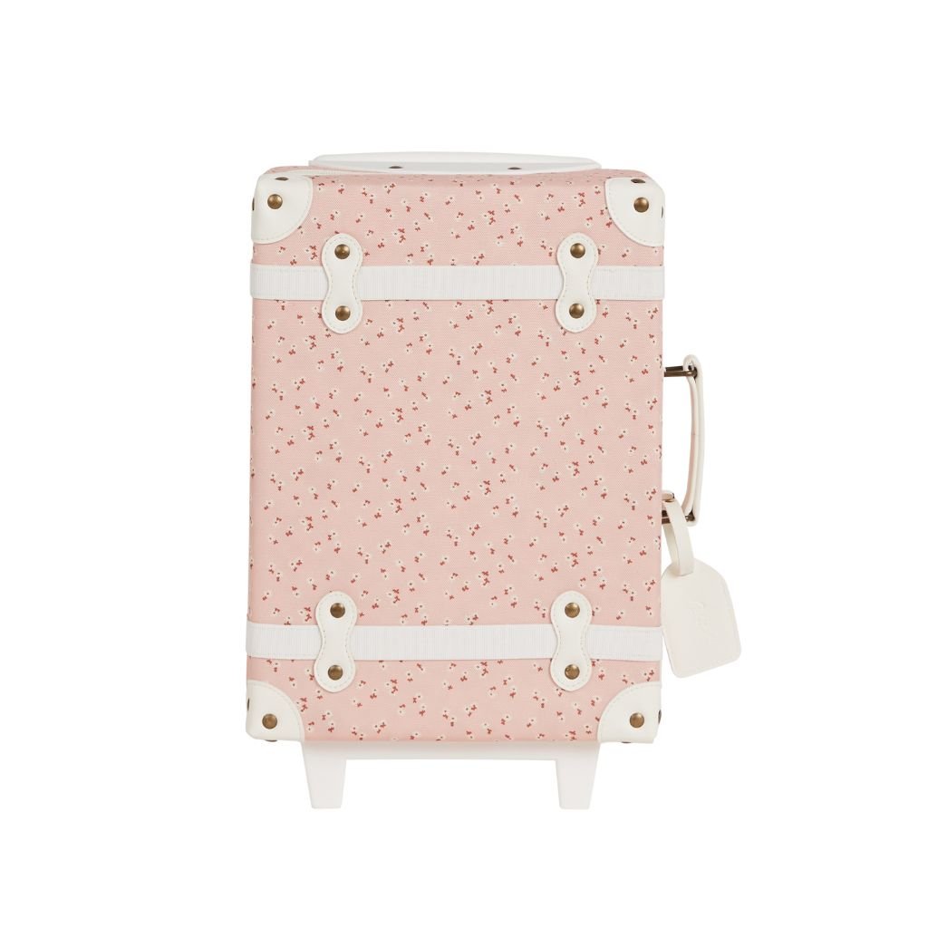 Olli Ella See - Ya Suitcase Pink Daisies - Love Luggage