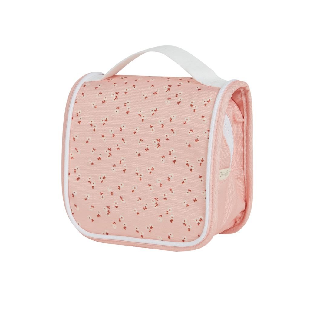 Olli Ella See - Ya Washbag – Pink Daisies - Love Luggage