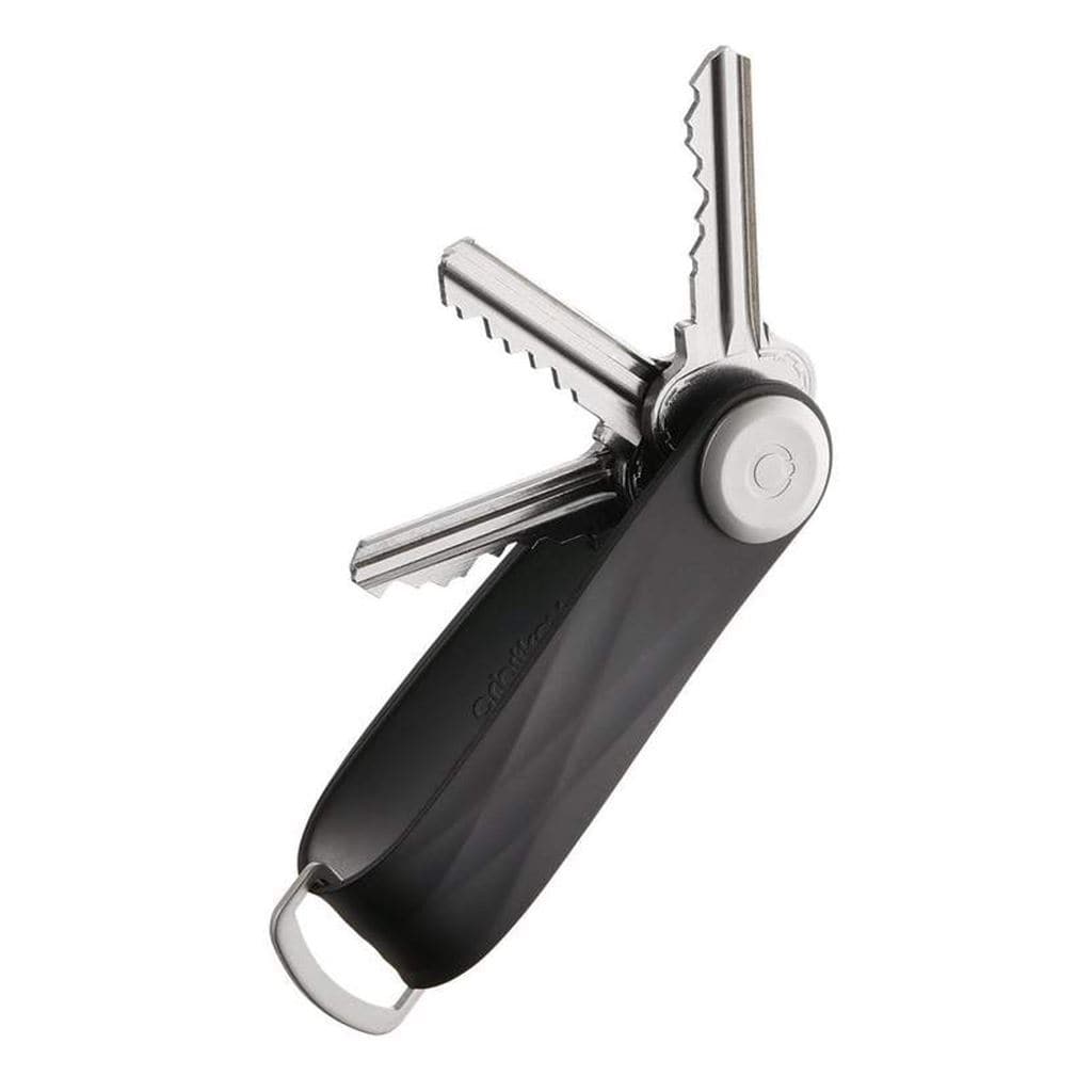 Orbitkey Active 2.0 Key Organiser Jet Black - Love Luggage